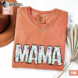 Vintage Floral Mama Shirt Unique Mothers Day Ideas 2025 3