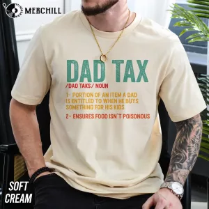 Vintage Funny Dad Tax Definition Shirt Gift Ideas for Dad 2