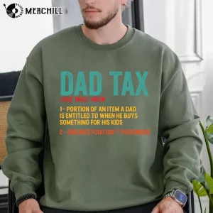 Vintage Funny Dad Tax Definition Shirt Gift Ideas for Dad 3