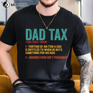 Vintage Funny Dad Tax Definition Shirt Gift Ideas for Dad 5
