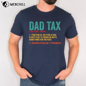 Vintage Funny Dad Tax Definition Shirt Gift Ideas for Dad 6