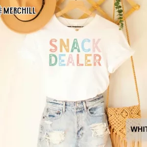 Vintage Snack Dealer Shirt Funny Mothers Day Present for Wife 2