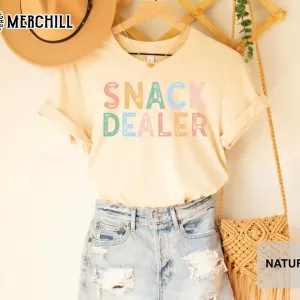 Vintage Snack Dealer Shirt Funny Mothers Day Present for Wife 3