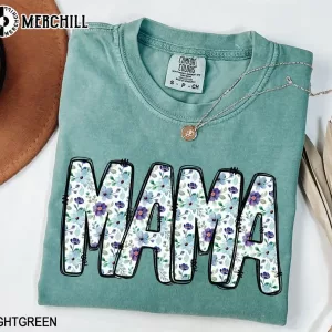Vintage floral Mama Graphic Tee Great Mother’s Day Gift Ideas