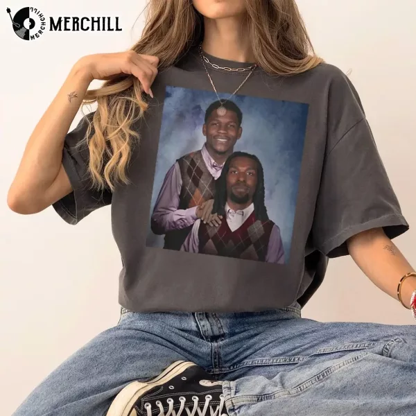 Anthony Edwards Naz Reid Step Bros Shirt Minnesota Timberwolves Gifts