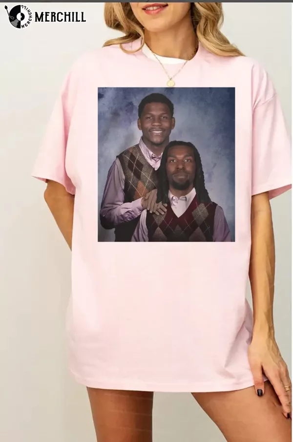 Anthony Edwards Naz Reid Step Bros Shirt Minnesota Timberwolves Gifts