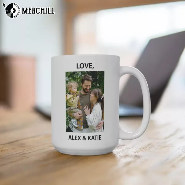 Best Daddy Ever Mug Custom Photo Mug For Dad