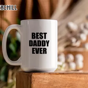 Best Daddy Ever Mug Custom Photo Mug For Dad 4