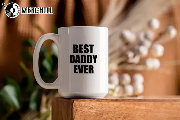 Best Daddy Ever Mug Custom Photo Mug For Dad
