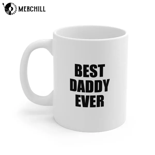 Best Daddy Ever Mug Custom Photo Mug For Dad