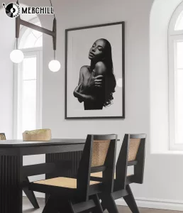Black and White Photography Vintage SADE Poster Black and White Photography Vintage SADE Poster