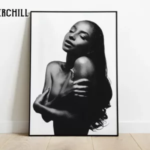 Black and White Photography Vintage SADE Poster