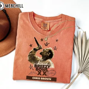 Breezy Bowl XX Vintage Chris Brown Shirt