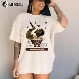 Breezy Bowl XX Vintage Chris Brown Shirt