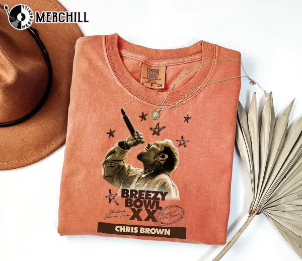 Breezy Bowl XX Vintage Chris Brown Shirt
