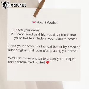 Custom Dad Photo Collage Personalized Fathers Day Gift 1