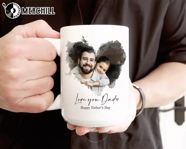 Custom Dad Portrait Mug Gift for Father’s Day