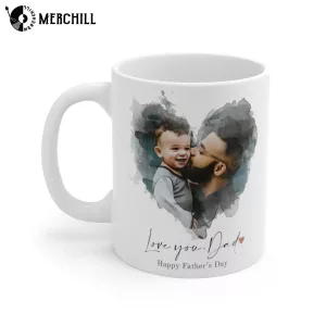 Custom Dad Portrait Mug Gift for Fathers Day 6