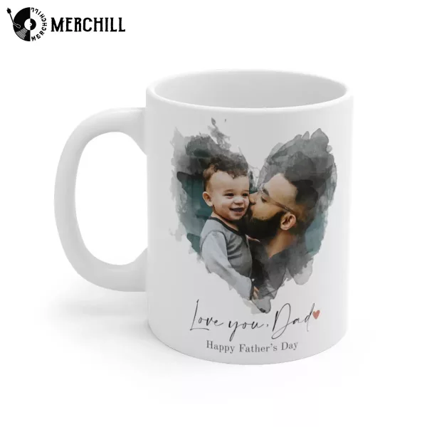 Custom Dad Portrait Mug Gift for Father’s Day