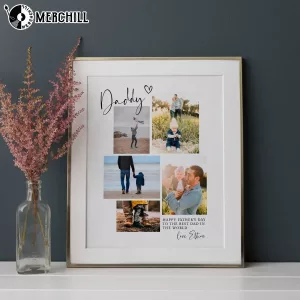 Custom Father’s Day Photo Poster Heartfelt Gift for Dad