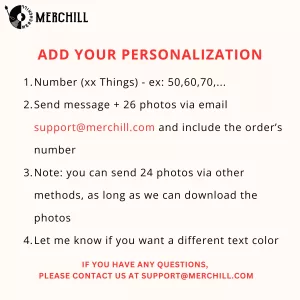 Custom Photo Collage Poster Things About Dad Birthday 5