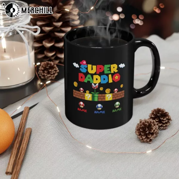 Custom Super Daddio Mug Gift for Father’s Day