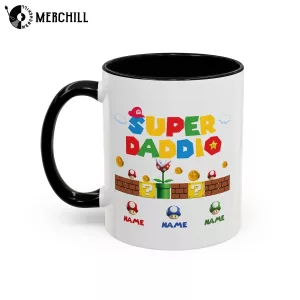 Custom Super Daddio Mug Gift for Fathers Day 6
