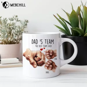 Dad First Bump Mug Custom Gift for Fathers Day 5 Dad First Bump Mug Custom Gift for Fathers Day 5