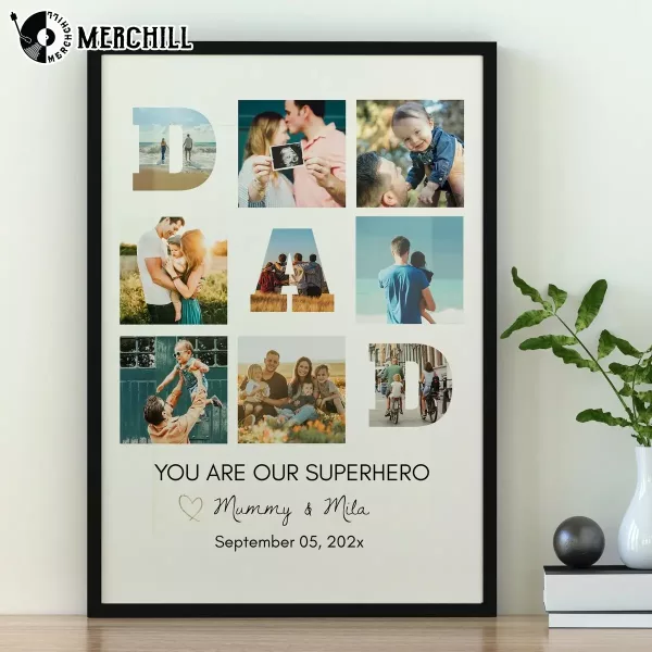 Dad Photo Collage Custom Special Father’s Day Gift