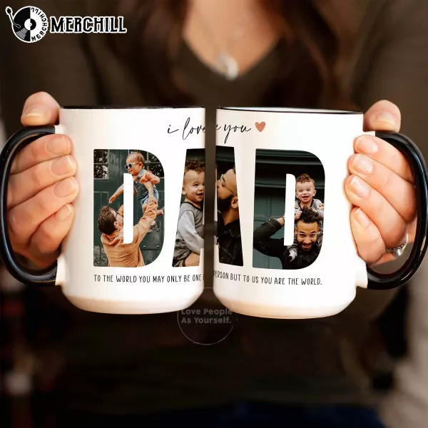 Dad Photo Mug Custom Gift for Father’s Day