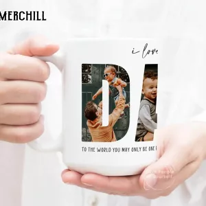 Dad Photo Mug Custom Gift for Fathers Day 3