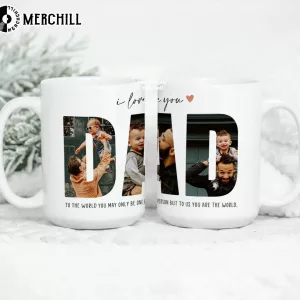 Dad Photo Mug Custom Gift for Fathers Day