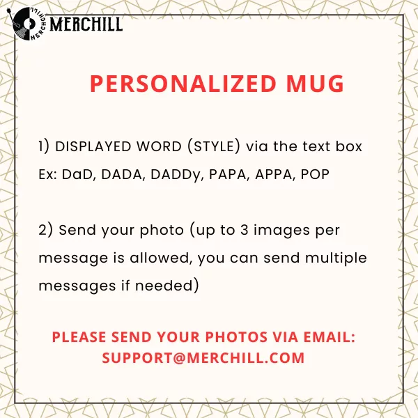 Dad Photo Mug Custom Gift for Father’s Day