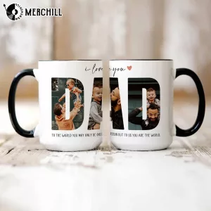 Dad Photo Mug Custom Gift for Fathers Day 6