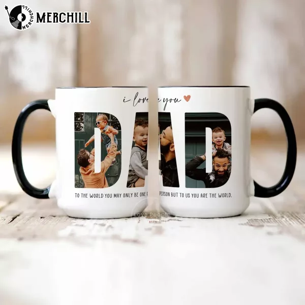 Dad Photo Mug Custom Gift for Father’s Day