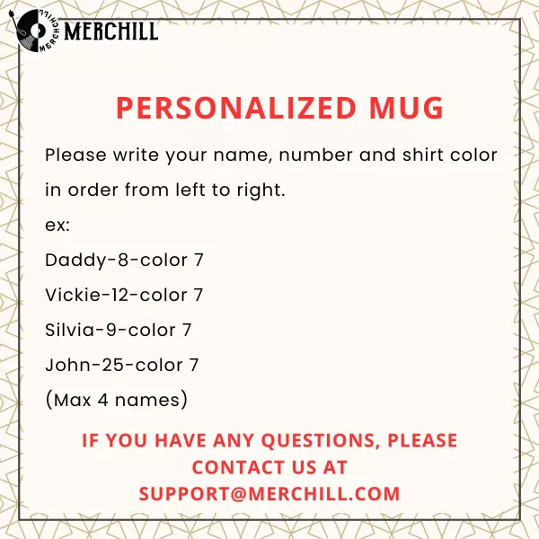 Dads Football Team Mug Custom Gift for Father’s Day