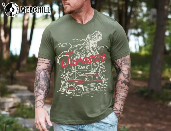 Disneyland Jurassic World Shirt Jurassic Park Gifts for Adults