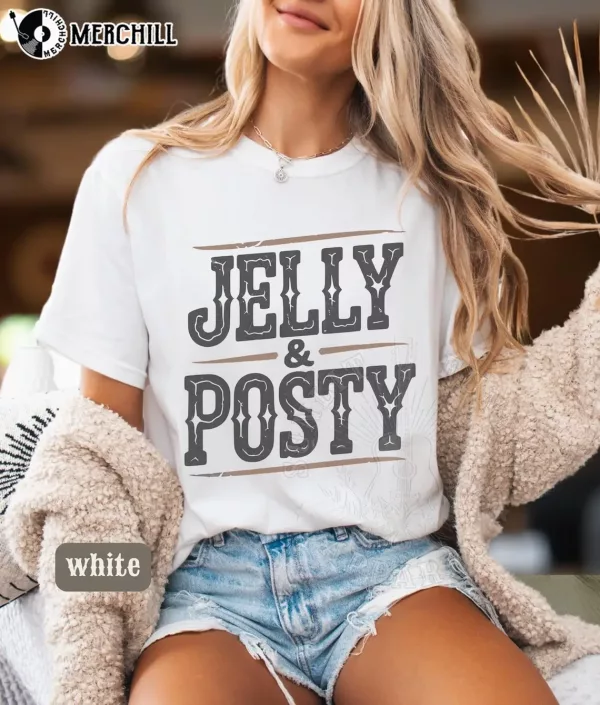 Jelly and Posty Country Music Tour Post Malone Concert Shirt