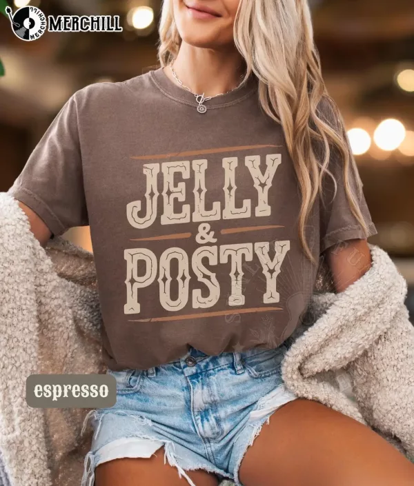 Jelly and Posty Country Music Tour Post Malone Concert Shirt