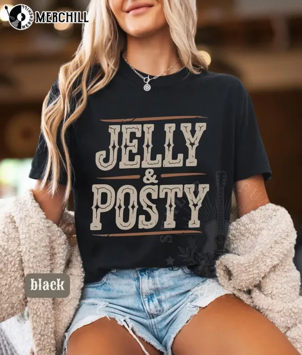 Jelly and Posty Country Music Tour Post Malone Concert Shirt
