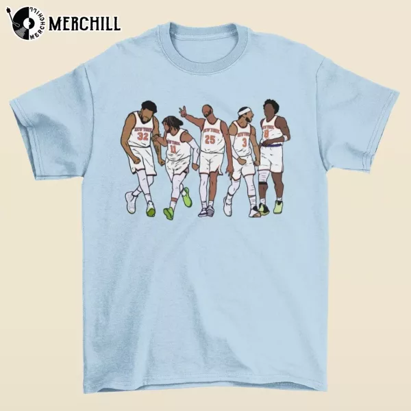 KAT Brunson Mikal Hart & OG Tee Knicks Gifts for Him