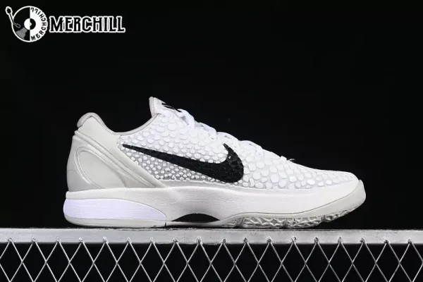 KOBE 6 PROTRO Basketball Shoes Lakers Gift for Fans – SAIL/BLACK/LIGHT BONE/WHITE/PLATINUM VIOLET – Top Men’s Sneakers for Elite Court Performance