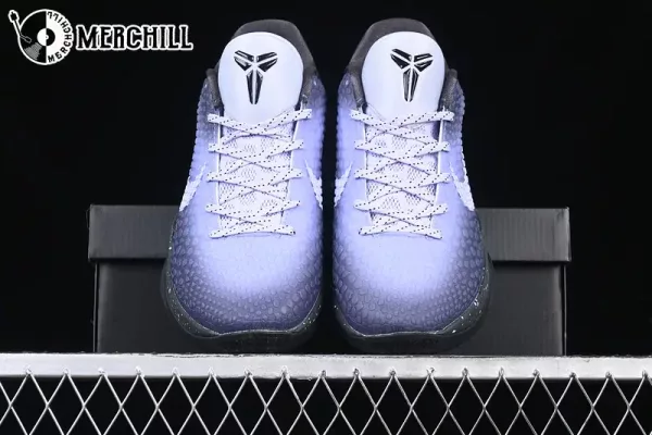 KOBE 6 PROTRO Basketball Sneakers NBA Basketball Gifts – BLACK/LAVENDER MIST – Top Men’s Sneakers for Elite Court Performance