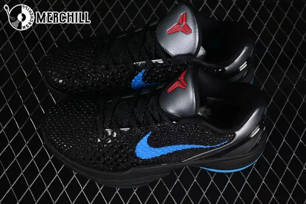 Kobe 6 Protro Basketball Shoes Los Angeles Lakers Gifts – DARK GREY/BLUE GLOW/BLACK/CHALLENGE RED – Top Men’s Sneakers for Elite Court Performance