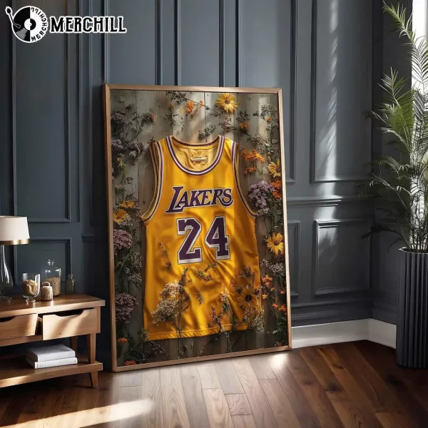 Kobe Bryant Sports Poster Los Angeles Lakers Gifts