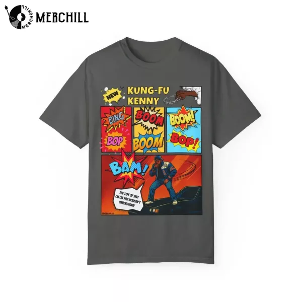 Kung-Fu Kenny Comic Book Shirt Kendrick Lamar Gift Ideas