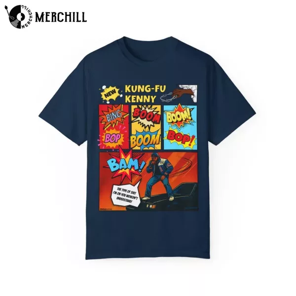 Kung-Fu Kenny Comic Book Shirt Kendrick Lamar Gift Ideas