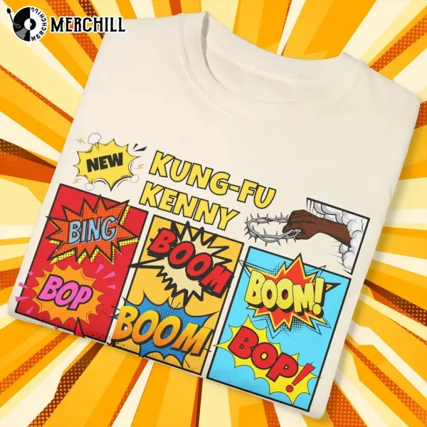 Kung-Fu Kenny Comic Book Shirt Kendrick Lamar Gift Ideas