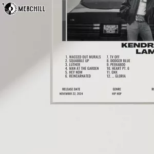 Kung Fu Kenny GNX Kendrick Lamar Album Poster 2