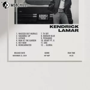 Kung Fu Kenny GNX Kendrick Lamar Album Poster 4
